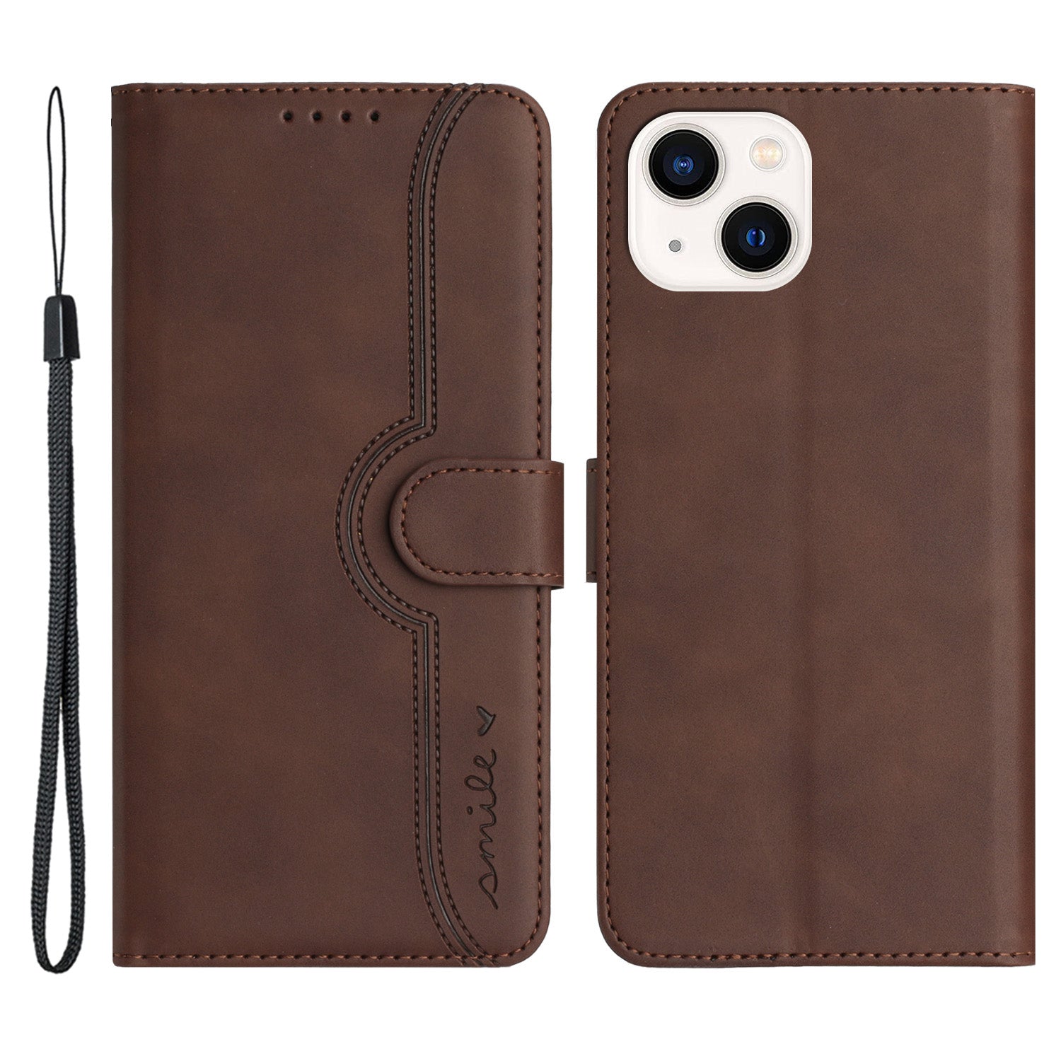 YX003 Phone Case for iPhone 14 Plus PU Leather Wallet Stand Imprinted Pattern Cover YX003 Phone Case for iPhone 14 Plus PU Leather Wallet Stand Imprinted Pattern Cover